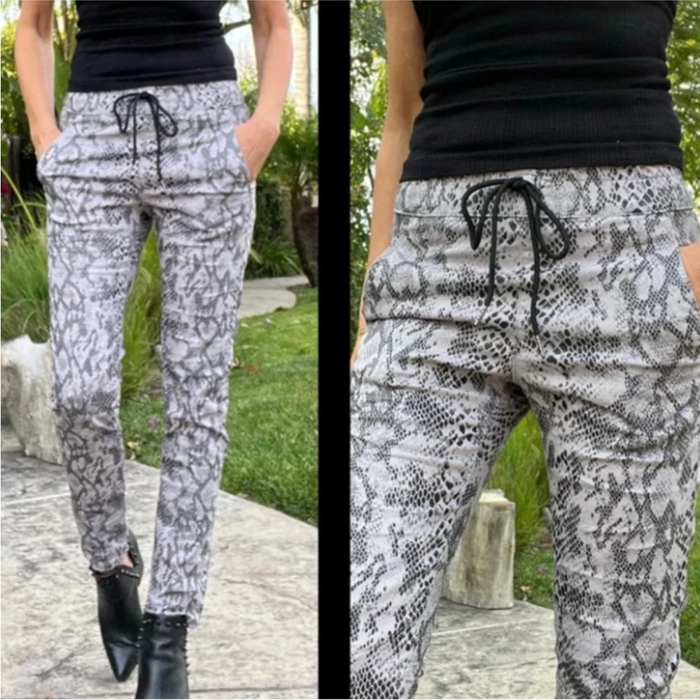 Flog Ash Python Jogger Pants Euc - image 1